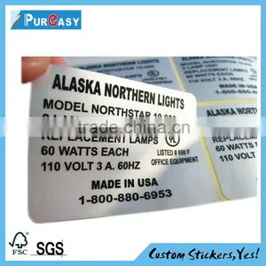 EX-Work Waterproof Silver Labels in Roll thumbnail-1