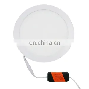 Stock Item AC Power 220v Round LED Panel Lights Recessed thumbnail-1