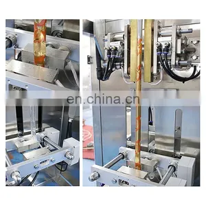 Low Price Milk Poudre Coffee Powder Sachet VFFS Sealing Fully Automatic Small Pack Filling Envasadora Vertical Packing Machine thumbnail-3