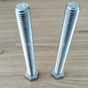 Stainless Steel 18 - 8 Full Coarse Thread Hex Head Tap Bolt With Six Sided Head thumbnail-3