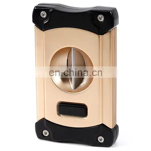 Custom Logo Cigar Cutter Cigar Accessories Gift Cigar Cutter thumbnail-3