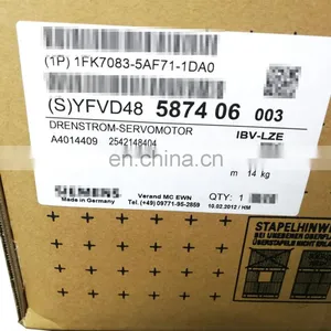 SIMOTICS Simogear Synchronous Servo Motor 1FK7083-5AF71-1DA0 1fk7103-2ac74-1eg1 Servo Motor thumbnail-3