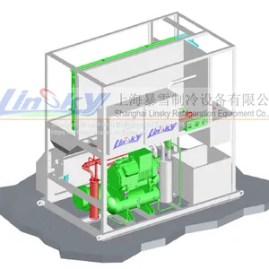 1Ton/24hr Plate Ice Machine thumbnail-2