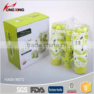 Natural Tree Design Plastic Cup Hanger Rack With 8 Cups Set thumbnail-6