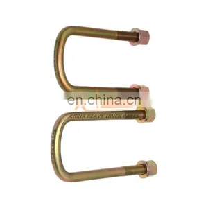 Front U-Bolt 2902412-116 Front Leaf Spring U Bolts With Nuts For Faw J5 J6p thumbnail-4