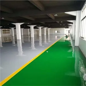 Waterborne Epoxy Floor Paint, Car Wash Shop, Epoxy Self Leveling, High Hardness and Good Toughness thumbnail-3