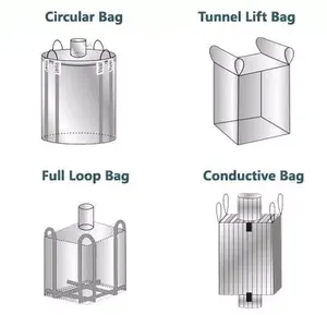 China Supplier Super Sack 1 Ton 2 Ton 1000 Kg Jumbo FIBC Bulk Big Bags for Cement thumbnail-4