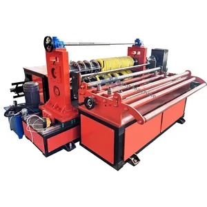 China Manufacturer Automatic Galvanized Coil Slit Flat Cut to Length Line Metal Strip Coil Steel Coil Length Cutting Machine thumbnail-1