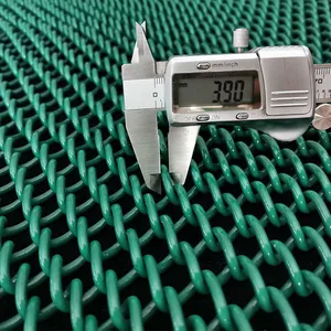 50x50 60x60 3ft 4ft 5ft 6ft 8ft Tall 8 Gauge Security Mesh Fence Fabric Roll Galvanized Chain Link Fencing in Kenya thumbnail-3