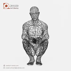 Resin Human Figure Sculpture for Themed Displays thumbnail-3