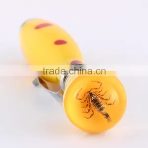 Fantastic Promotional Gift,Real Insect Resin Ballpoint Pen thumbnail-1