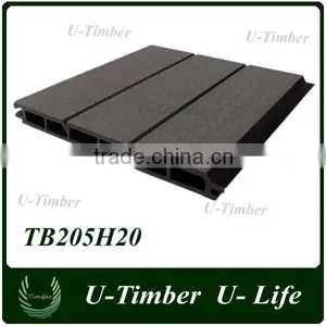 Waterproof ANTI-UV Outdoor Wood Plastic Fencing Wall Panel thumbnail-1