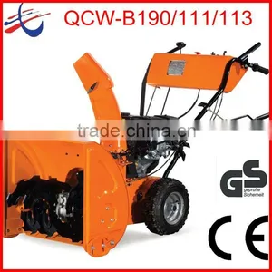 HOT ! ! 9HP CE Approved Wheel Walk Snow Throwers QCW-B190 thumbnail-1