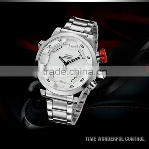 Brand Men Sports Watch Men Military Wristwatches Casual Full Steel Men Watch Waterproof thumbnail-2