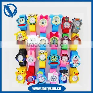2015 Custom Silicone Wristband Slap Watch for Children Gift Quality Choice thumbnail-3