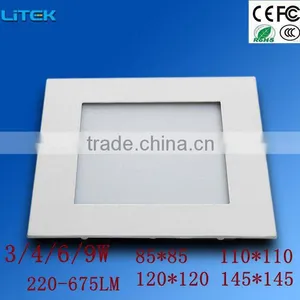 2014New and Hot 3 Warranty Years Indoor Small Square Or Round 4W Led Panel Light Led Ceiling Lights110*110mm thumbnail-1