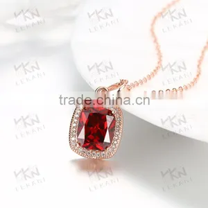 18 Carat Golden Plated Jewelry Necklace,zirconia Necklaces thumbnail-4
