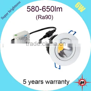 Aluminum Alloy 6w Round Led Light China Supplier thumbnail-4
