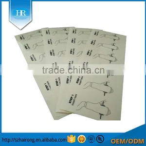 High Quality Strong Adhesive Transparent Vinyl Sticker With Film Cover thumbnail-3
