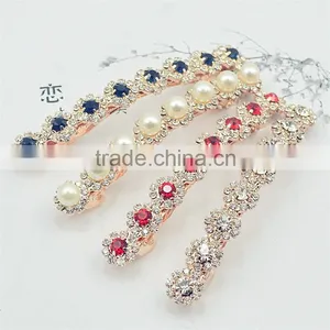 Colorful Crystals Mini Hair Claw Clamp Hair Clip for Women and Girls thumbnail-4