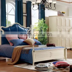 Country Side Style Korean Bedroom Set Modern Design Bed Room Set thumbnail-1