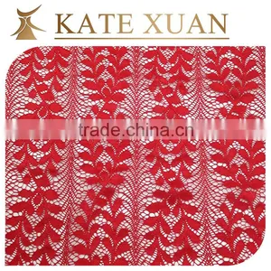 Cheap Pink Cotton Chemical Lace Embroidery Fabric thumbnail-3