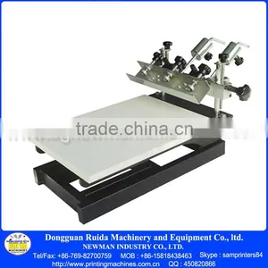 NS103 Table Top1 Color Micro-Adjustable Screen Printing Machine thumbnail-1