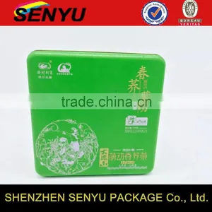 Custom Printing Gold Stamp Metal Tea Box for Sale thumbnail-1