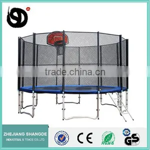 16ft Biggest Trampolines Bungee Jumping Harness With Enclosure thumbnail-6