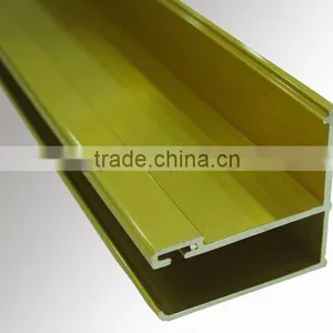 Golden Electrophoresis Aluminium Profiles thumbnail-1