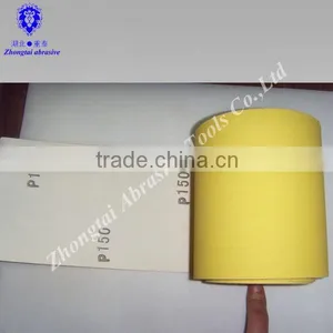 Yellow Waterproof Sand Paper Belt thumbnail-5