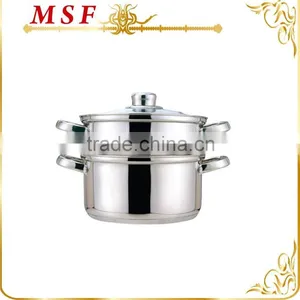 MSF-3432 2 Layers Stainless Steel Steamer Set Food Steamer thumbnail-1