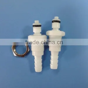 1/4" POM/EPDM Plastic Disconnector IMD1604PH Male thumbnail-2
