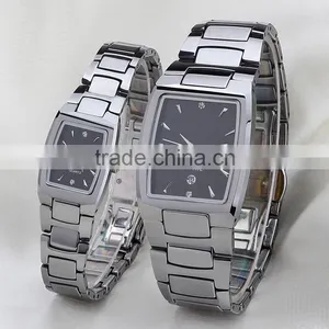 Elegance Tungsten Watch High Quality Sapphire Glass Watch Tungsten Band Watch thumbnail-3