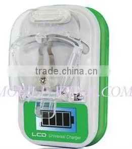 Mobile Phone Universal Travel Charger With LCD Indicator Screen thumbnail-1