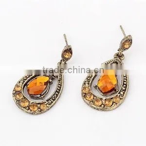 Fashion cz Drop Earrings thumbnail-1