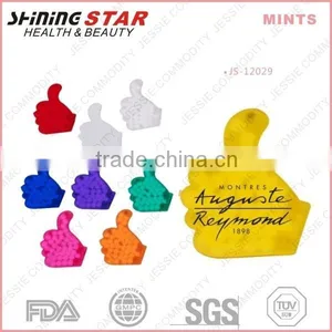 Finger Shape Solid White Pepper Mints thumbnail-1