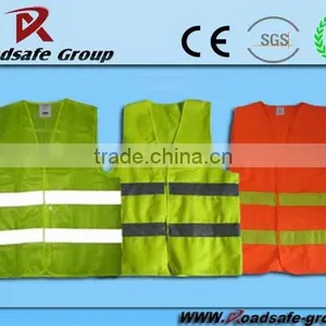 Wholesale Flashing High Visibility Safety Vest With Pockets thumbnail-3