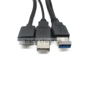 USB 3.0 A Y Cable to Micro Usb3.0 BM With Usb2.0 Cable thumbnail-3