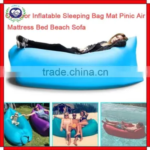 Outdoor Inflatable Sleeping Bag Mat Pinic Air Mattress Bed Beach Sofa Quality Choice thumbnail-1