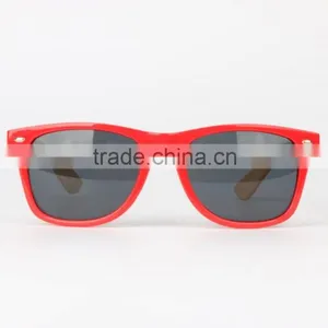 Red Frame Sunglsses Bamboo Sunglasses Make Your Own Sunglasses Supplier's Choice thumbnail-2