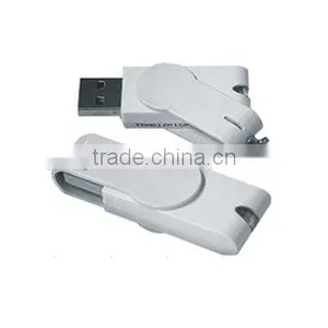Top Sale OEM Plastic Swivel USB Stick With Logo Printing For Promotion thumbnail-1