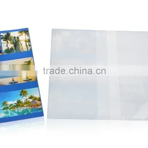 CMYK Printing PVC Ticket Holder With Two Clear Pocket thumbnail-3
