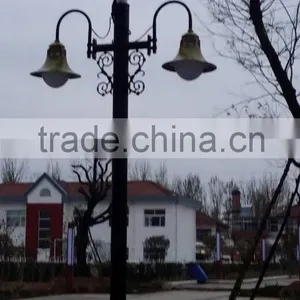 IP65 Good Design High Lumens 2* 10W LED Solar Garden Light thumbnail-4