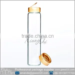 Clear Glass Vial With Cap and Inner thumbnail-1