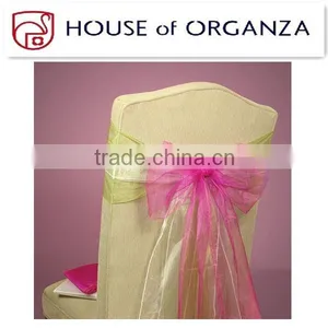 Beautiful Organza Chair Sash for Wedding Decoration thumbnail-1