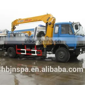 4*2 Good Price Dongfeng Tow Truck Mounted Crane for Sale thumbnail-1