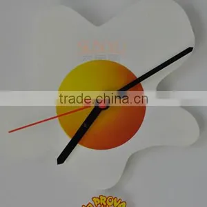 Fashion Egg Shaped Acrylic Wall Clock thumbnail-2