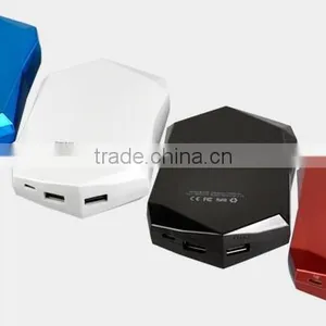 2015 AAA Grade Lithium Polymer Private Mould 7200mah Power Bank thumbnail-4