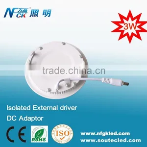 Ultrathin Round LED Panel Light 3W With CE RoHS Approved thumbnail-2
